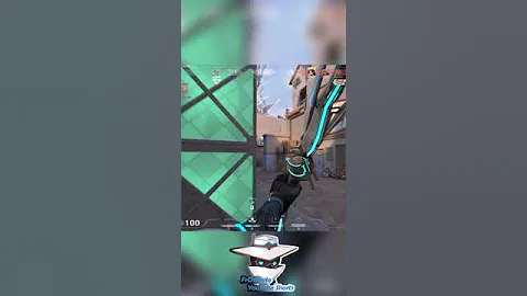 Valorant 1v5 Immortal Clutch | *Teammates Shocked* | #shorts