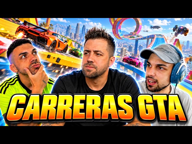 CARRERAS GTA 5 CON AURON, PEREIRA… Y MIMIC PARTY - DjMaRiiO