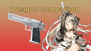 Desert Eagle Weapon Comparison