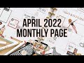 April 2022 Monthly Plan With Me | Squad Girls Go Wild! | Changing up my Stickers | Big Happy Planner