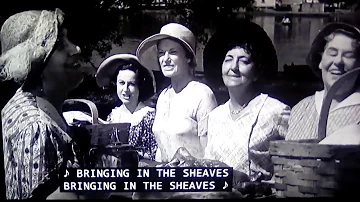 "Bringing in the Sheaves" hymn from the 1955 movie "Night of the Hunter"