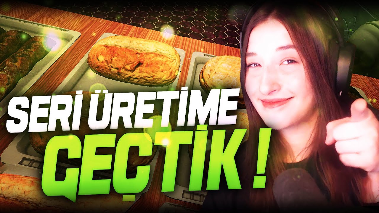 SERİ ÜRETİME GEÇTİK! | BAKERY SIMULATOR 4.BÖLÜM