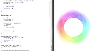 Android Art #52 BlurColor【Processing for Android】