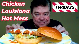 ASMR - TGI FRIDAYS Chicken Louisiana Hot Mess And A Gentle Rant