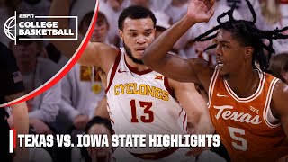 Texas Longhorns vs. Iowa State Cyclones | Full Game Highlights