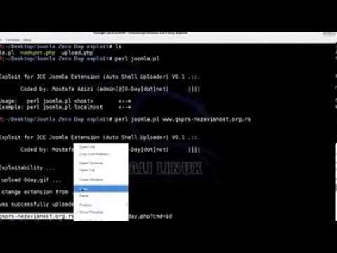 Joomla JCE Exploit   Remote Shell Upload