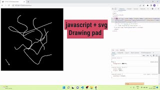 Drawing pad - part 1 | Sketchpad | javascript svg tamil tutorial