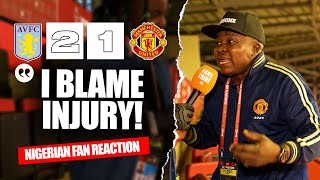 ASTON VILLA 2-1 MANCHESTER UNITED ( Henry - NIGERIAN FAN REACTION) - Premier League 2025/2026