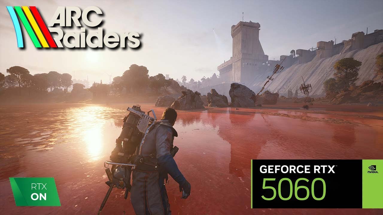 ARC Raiders RTX 5060 MAX SETTING DLSS DYNAMIC RAY TRACING 1440P