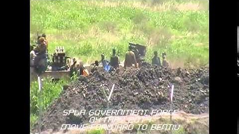 Archive footage: SPLA moving into Bentiu, 4 May 2014