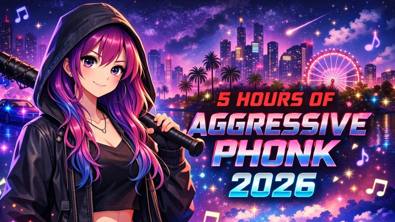 5 HOURS OF AGGRESSIVE PHONK 2026 🔥 ULTIMATE GYM & DRIFT MIX⛓️