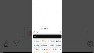 Making Naruto in infinite craft screenshot 3