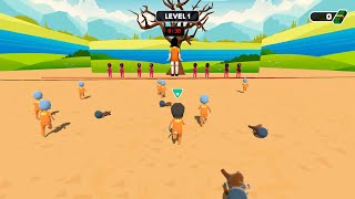 Squid Game Android Orange Jacket - Red Light Green Light Escape Clumzy Pixel Trailer screenshot 3