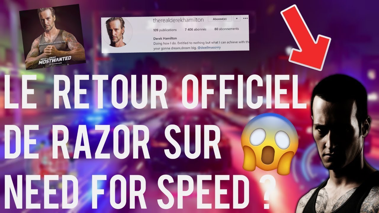 NEED FOR SPEED | LE RETOUR OFFICIEL DE RAZOR SUR NFS 2021 ? + EASTER ...