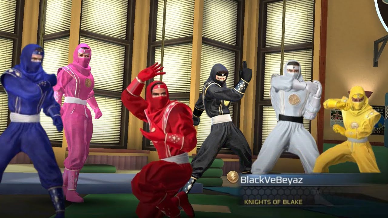 All Ninjetti Rangers Mighty Morphin Power Rangers Legacy Wars Gameplay ...