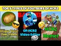 Top 5 types of hcr2 youtubers hcr2