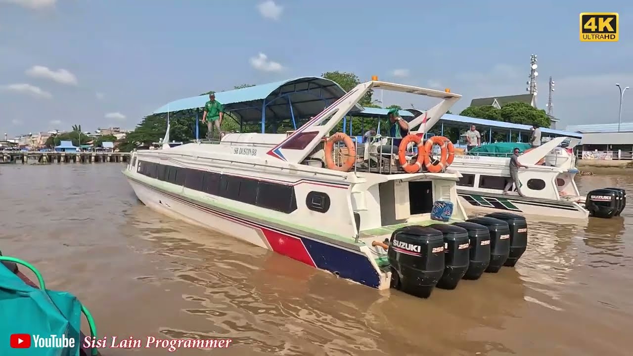 KONDISI  PELABUHAN TEMBILAHAN - RIAU