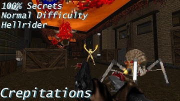 Doom: Hellrider mod / Crepitations (100% Secrets)