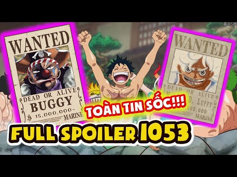 Video [Full Spoiler One Piece 1053] NỔI DA GÀ! Tân Tứ Hoàng... - youtube
