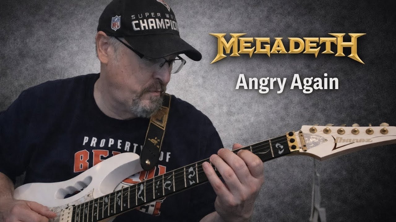 Angry Again - Megadeth (Guitar cover)