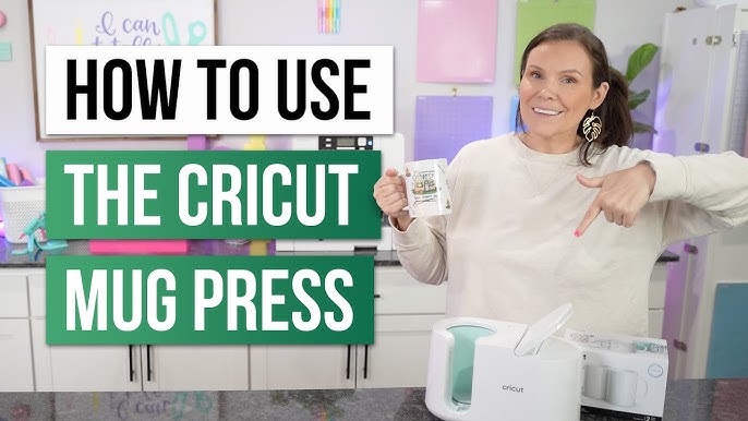 ☕ How to Apply Heat Transfer Vinyl (HTV) with the Cricut Mug