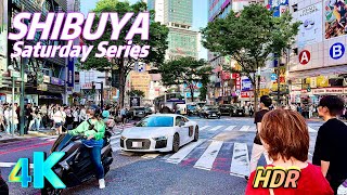 [4K HDR] Shibuya Walk   Saturday Series | # 29 |  Sat, May 11, 2024 • [Tokyo Walk]