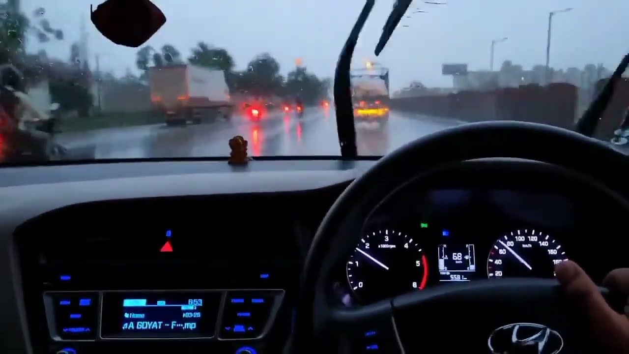 Multiple song cardrive status Hyundai long drive car drive