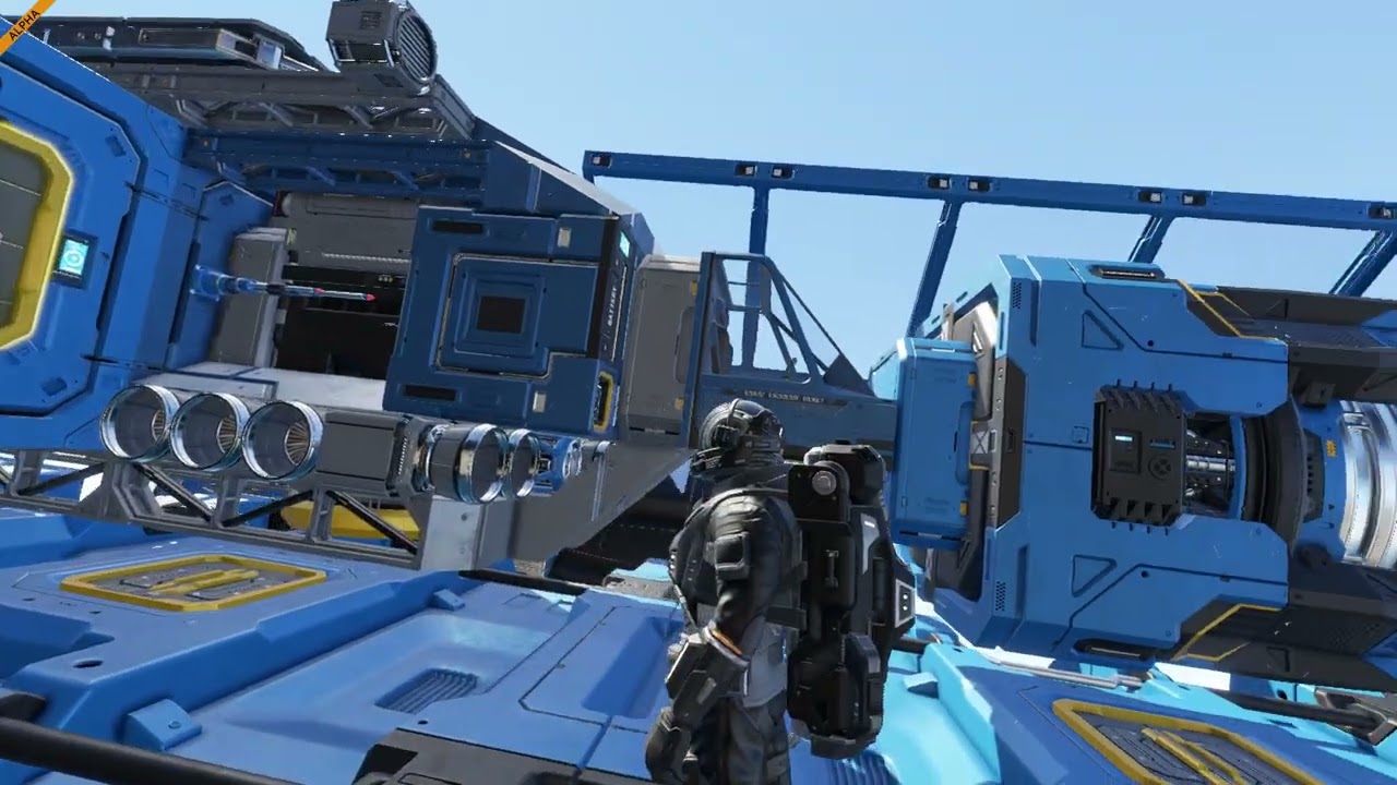 Space Engineers 2 putting away my small ship