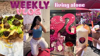 WEEK VLOG | manifesting + shopping haul + hotbox girl talks & more💕