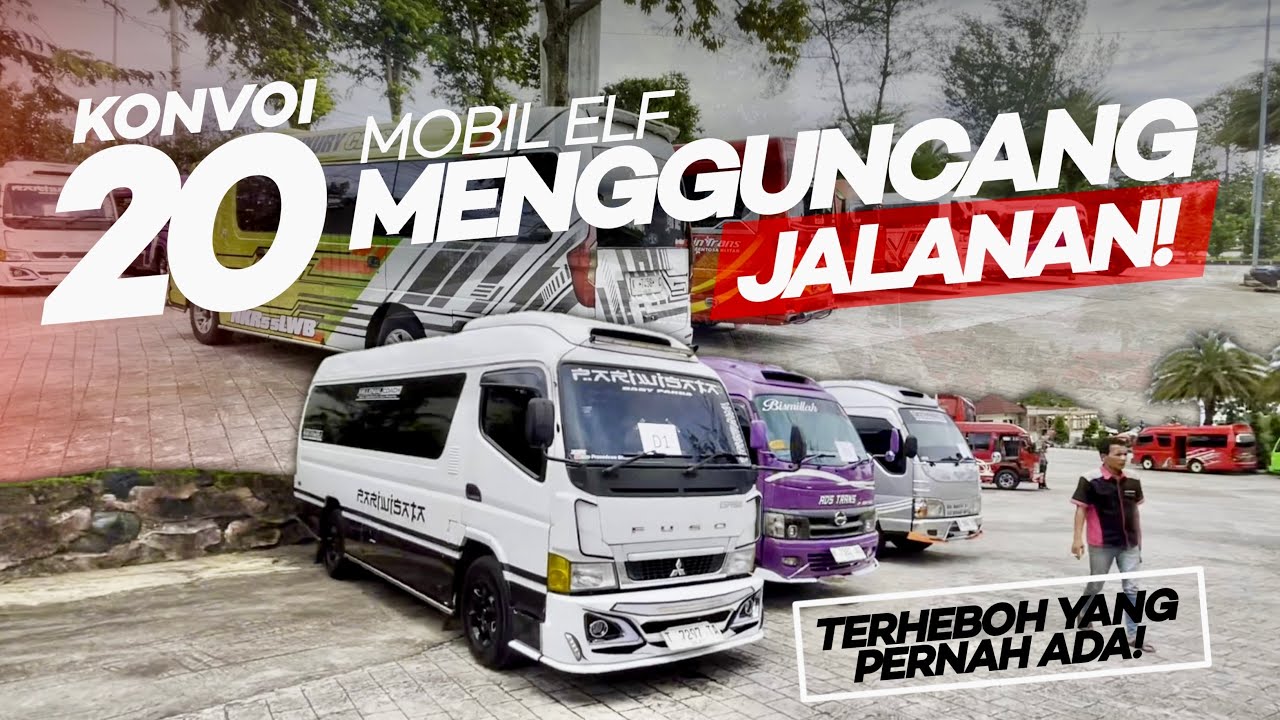 ESPASIO BABYPANDA KONFOI BARENG PULUHAN ELF LONG ⁉️ ADS TRANS SEMARANG ft WIJAYA TRANS SEMARANG ‼️