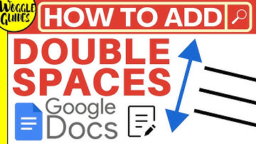 How to double space Google Docs