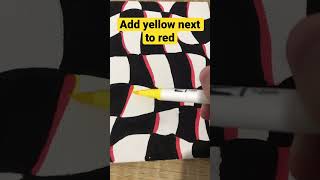 Trippy checkers tutorial 😱😀 #art #artist #tutorials