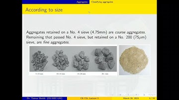 Advanced Concrete Technology Week 6-8