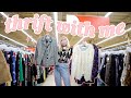 COME THRIFT WITH ME FOR FALL EXTRAVAGANZA 2021 ✨ fall (kind of) thrift store try on haul ✨