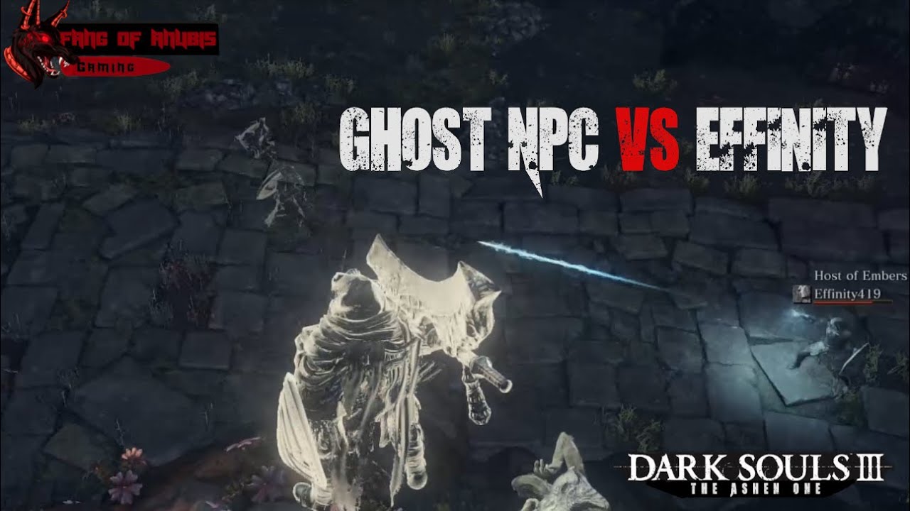 Effinity Fights a Giant Hammer Wielding Ghost Dark Souls 3 YouTube