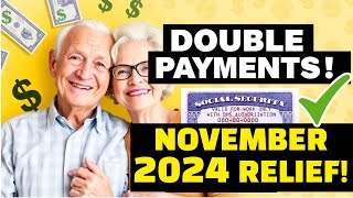 📅 Mark Your Calendar! Double SSI Payments Coming This November! ✅