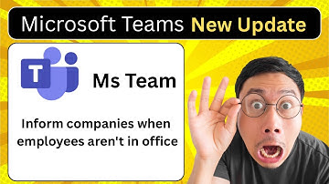 Microsoft Teams Will Now Tell Your Boss You’re Not in Office! | New Update from December #msteams 
