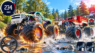 Offroad Monster Truck Racing 3D - Derby Mud and Rocks Driver Monster Jam Showdown - PC GamePlay #9 screenshot 5
