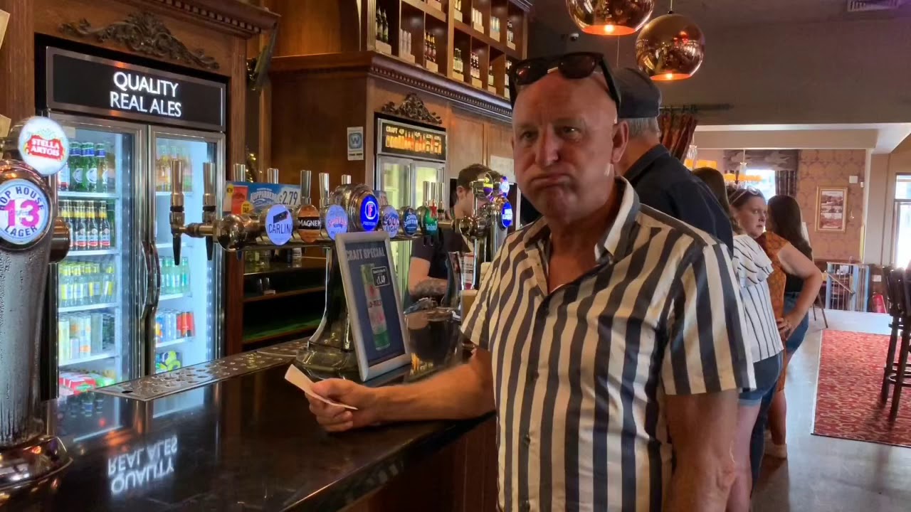 Ordering a drink in Wetherspoons