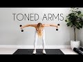 10 MIN TONED ARMS WORKOUT (At Home Minimal Equipment)