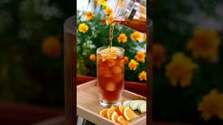 Apple Orange Fruit Tea #recipe