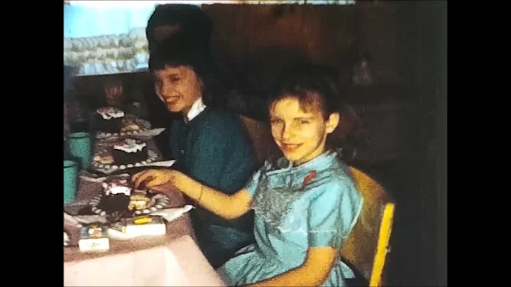Voelker Home Movies - Christmas Party 1962 - twins...