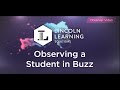 Observer Features and Student Progress
