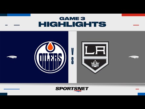 NHL Game 3 Highlights | Oilers vs. Kings - April 26, 2024