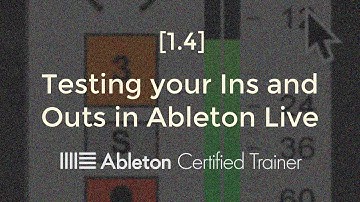 Testing your Ins and Outs in Ableton Live [Livemaker 1.4]