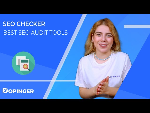 seo checker tools 4 tools for seo check analysis dopinger s