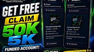 How to Get FREE $5000  Funded Account ? Free 5k Funded account #forex #propfirm 