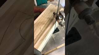 Scroll Table Leg |bandsaw| |woodworking|