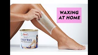 How To Waxing At Home Without Wax Stripes|Cold Wax|Hair Removal At Home|Parna's Beauty World