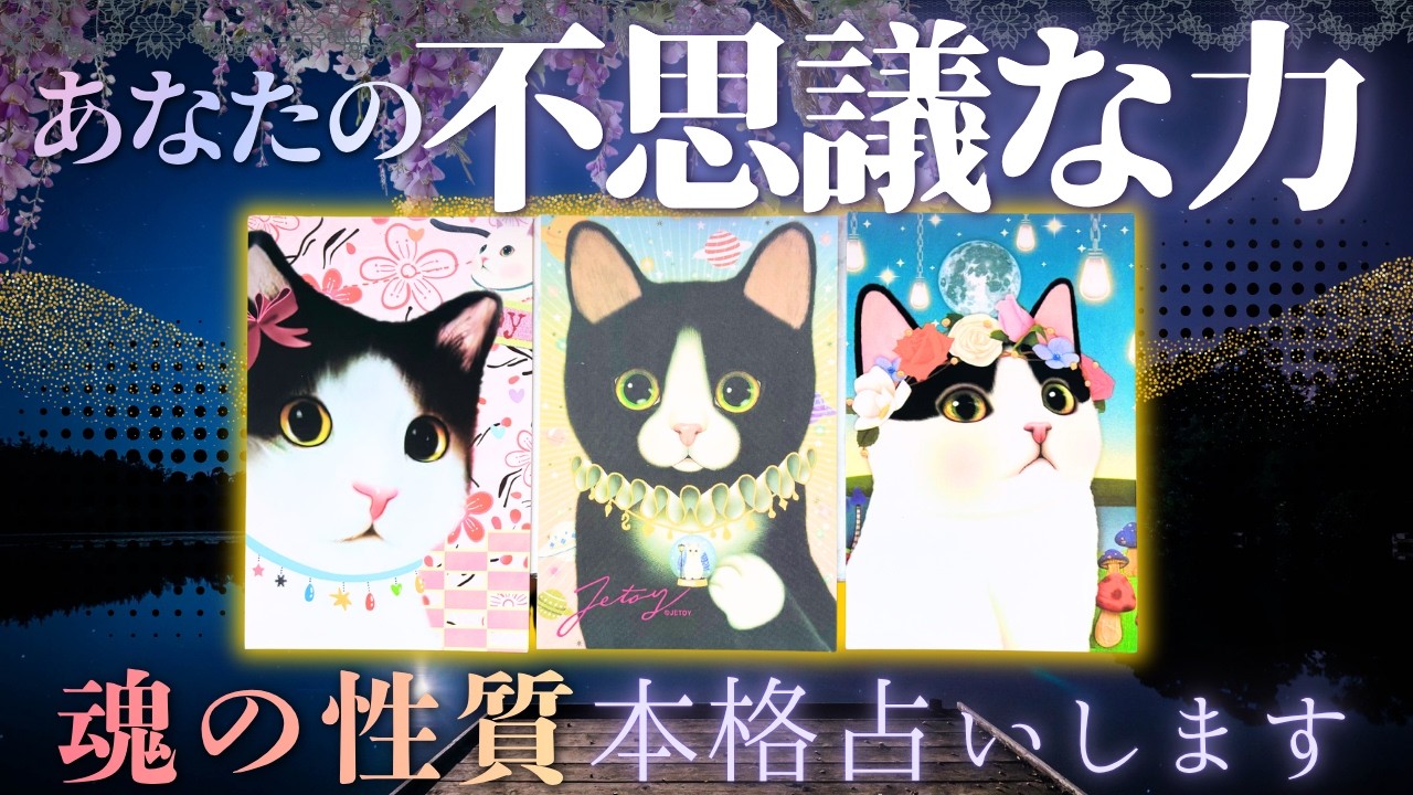 【2026秋ver】あなたの魂の性質・不思議な力・霊感|霊性【有料鑑定級♦︎本格タロット】